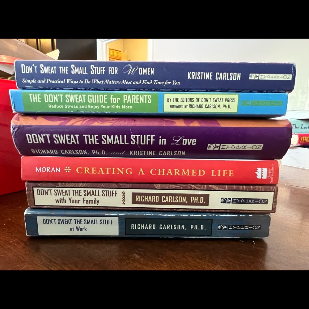 Don’t Sweat the Small Stuff Books (Lot of 6)